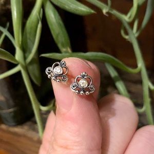 Pandora My Princess Stud Earrings